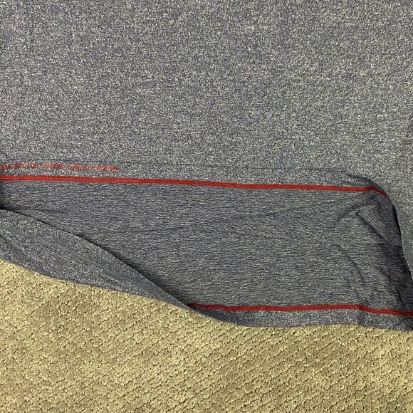 Rhone Shirt Men's XL Blue Heather Reign Long Sleeve Performance Gym Base Layer - Picture 5 of 11